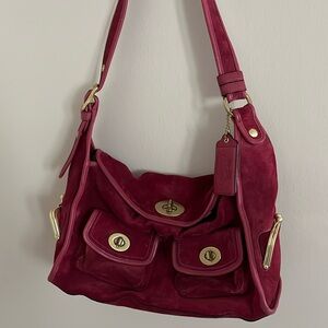 Coach Archive Limited Edition Bleecker Street Haversack, Pink Suede